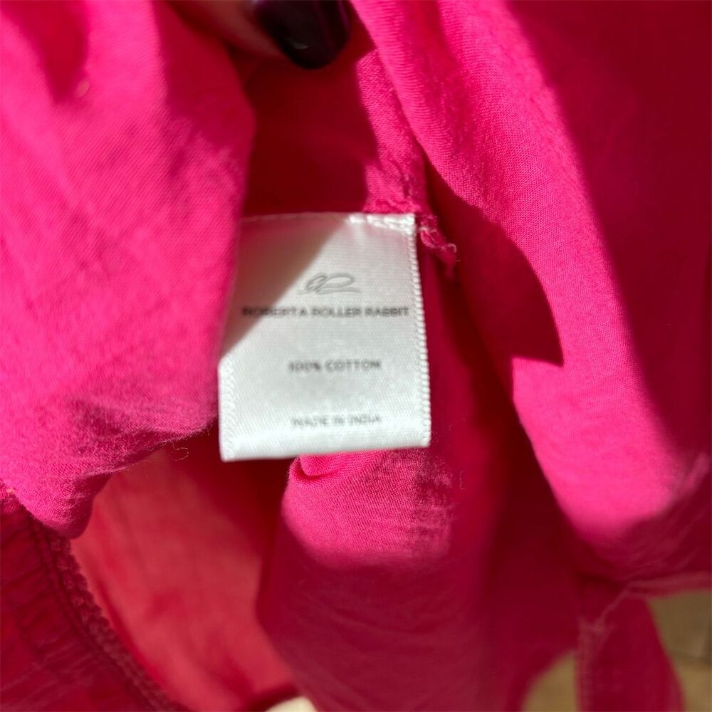 Roberta Roller Rabbit Women's Pink Embroidered Bo… - image 3